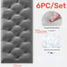 Self Adhesive 3D Brick PE Foam Wall Panels Waterproof Stickers For Home Decoration 7