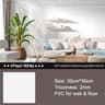 Imitation Marble Pattern PVC Self Adhesive Waterproof Floor Tile Stickers Pack 9