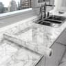 High Gloss Marble Kitchen Surface Protection Contact Film Roll 9