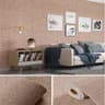 Thickened Linen Textured Self Adhesive Waterproof Foam Wall Covering Roll 15