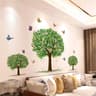 Floral Pattern Floral Wall Decor Sticker Set And Background Wallpaper Decal 11