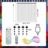Smart Bluetooth App Control LED Christmas Curtain Light With Music Sync 7
