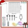 Programmable App Controlled Smart LED Curtain Lights With Sound Sync 7