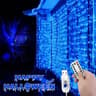 Remote Controlled USB LED Garland Curtain String Lights With 8 Modes For Bedroom And Wedding Decor 5