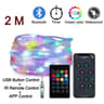 Smart Bluetooth APP Controlled RGBIC Music Sync USB LED Fairy String Lights For Room And Party Deco 6