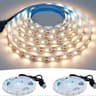 5V USB Powered Flexible White LED Strip Light For TV Backlighting Shelving And Home Accent Lighting 7
