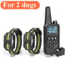 Remote Dog Training Collar 875 Yard Range Rechargeable Waterproof Electronic Shock Collar With Nylo 8