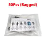 Universal Car Fastener Push Retainer Clip Set Bumper And Door Trim Panel Rivet Kit With Storage Cas 7