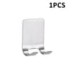 Stainless Steel Razor Holder Adhesive Wall Hook Utility Storage Shelf For Bathroom 7