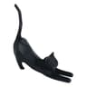 Tiny Stretching Cat Sculpture Miniature Figurine For Bookshelf And Desk Decor 6