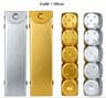 Aluminum Alloy Metal Dice Set Portable Six Sided Tabletop Gaming Dice 8