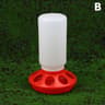 Thickened Poultry Feeder And Waterer Automatic Pigeon Chicken Drinker Bucket 9