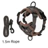 Adjustable Reflective Dog Harness And Leash Set Soft Vest For Small Medium Pets 10