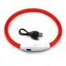 USB Rechargeable LED Luminous Dog Collar 3 Modes Detachable LightUp Safety Collar 8