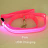 LED Light Up Dog Leash Night Safety Luminous Flashing Glowing Traction Rope Lead 8