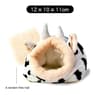 Soft Warm Insulated Small Pet Winter Bed Hanging Fleece House Hammock Cottage 12