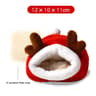 Soft Warm Insulated Small Pet Winter Bed Hanging Fleece House Hammock Cottage 11