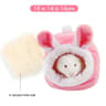Soft Warm Insulated Small Pet Winter Bed Hanging Fleece House Hammock Cottage 13