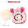 Soft Warm Insulated Small Pet Winter Bed Hanging Fleece House Hammock Cottage 8