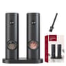 Automatic Electric Pepper Mill Adjustable Salt And Spice Grinder Set With LED Light 8