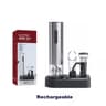 Cordless Automatic Wine Corkscrew With Transparent Shell And Foil Cutter 6