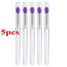 Reusable Soft Silicone Lip Brush Applicator Set With Clear Handles 23
