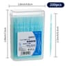 200 Piece DoubleHeaded Fine Precision Disposable Toothpicks And Creative Fruit Picks Set With Porta 9
