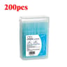 Boxed Disposable Plastic Toothpicks With Interdental Brush Heads For Daily Dental Care 6