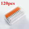 Interdental Silicone Floss Brushes And Soft Rubber Toothpicks Set For Oral Cleaning Care 15