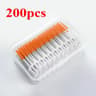 Interdental Silicone Floss Brushes And Soft Rubber Toothpicks Set For Oral Cleaning Care 17