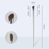 Sickle Bevel Angled Nose Shadow Brush And Flat Head Contour Smudge Makeup Tool 7