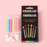 Creative Colorful Flame Birthday Candles Instagram Party Atmosphere Props 6