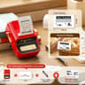 Wireless Portable Thermal Label Printer Bluetooth Barcode And Price Sticker Maker 16