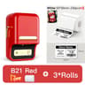 Bluetooth Adhesive Label Printer Mini Thermal Barcode Label Maker 25