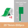 Color SelfAdhesive Network  Security Cable Thermal Label Sticker Tape 13