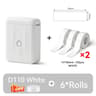 Mini Portable Thermal Printer Bluetooth Pocket Sticker Label Maker 12
