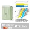 Mini Portable Thermal Printer Bluetooth Pocket Sticker Label Maker 21