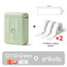 Mini Portable Thermal Printer Bluetooth Pocket Sticker Label Maker 25