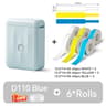 Mini Portable Thermal Printer Bluetooth Pocket Sticker Label Maker 26