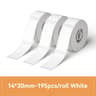 3Roll Pack Waterproof Thermal Label Sticker Paper Tape 10