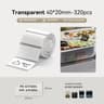 6Roll Bulk Pack Waterproof  OilProof Thermal Label Sticker Tape 22