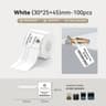 6Roll Bulk Pack Waterproof  OilProof Thermal Label Sticker Tape 25