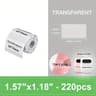 Portable Thermal Label Printer Wireless Bluetooth Inkless Pocket Label Maker 11
