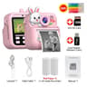 Kids Instant Print Digital Dual Camera HD 1080P Thermal Photo Printer 10