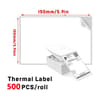 Commercial SelfAdhesive Thermal Shipping Label Sticker Stack Pack 8