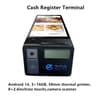 Commercial Dual Screen Android 14 Touchscreen POS Cash Register Terminal With Thermal Printer 6