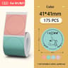 Universal Self Adhesive Waterproof Round Color Thermal Label Sticker Rolls 8