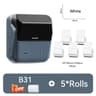 Commercial Wireless Thermal Label Printer Max Width Barcode Sticker Maker 9