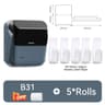 Commercial Wireless Thermal Label Printer Max Width Barcode Sticker Maker 13
