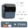 Commercial Wireless Thermal Label Printer Max Width Barcode Sticker Maker 8